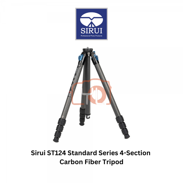 Sirui ST124 Standard Series 4-Section Carbon Fiber Tripod