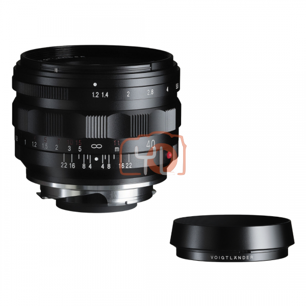 Voigtlander Nokton 40mm f1.2 Aspherical II Lens & LH-14 (Leica M)
