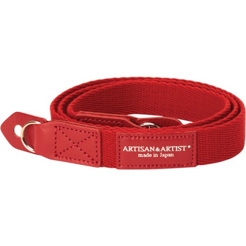 Artisan & Artist ACAM-102 Camera Strap (Red)