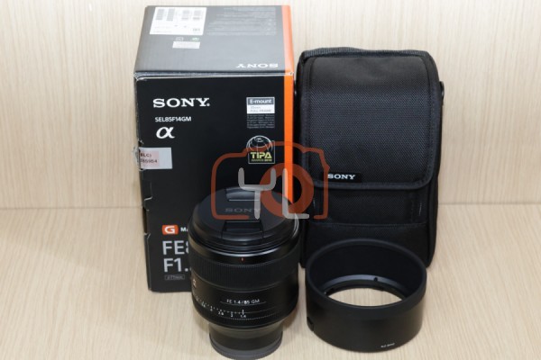 [USED-LowYat G1] Sony 85MM F1.4 FE GM ,98% Condition Like New ,S/N:1854859