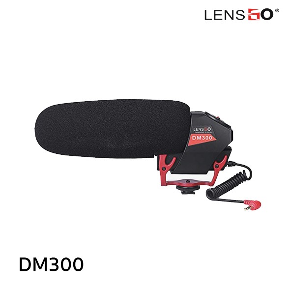 LensGO DM300 Video Shotgun Microphone