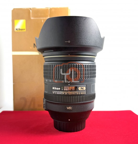 [USED-PJ33] Nikon 24-120mm F4 G VR AFS ,95%Like New Condition (S/N:62418229)