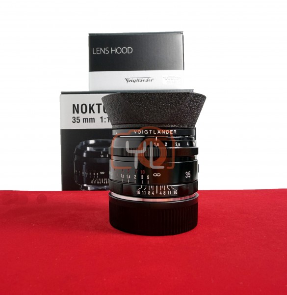 [USED-PJ33] Voigtlander 35mm F1.5 II Nokton ASPH VM (Leica M), 95% Like New Condition (S/N:7430120)