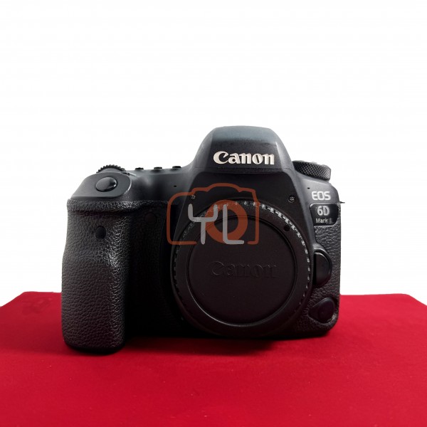[USED-PJ33] Canon EOS 6D Mark II Body (Shutter Count : 90K) , 85% Like New Condition (S/N:048051004609)