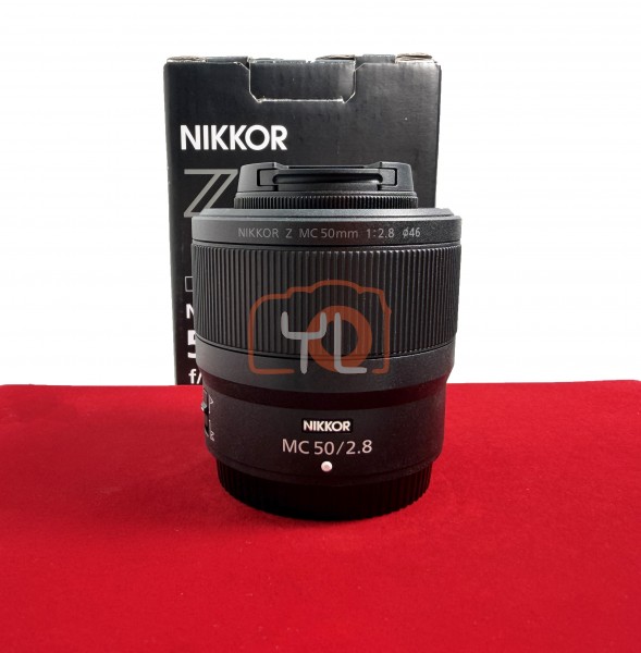 [USED-PJ33] Nikon Z 50mm F2.8 S MC Macro, 95% Like New Condition (S/N:20002073)