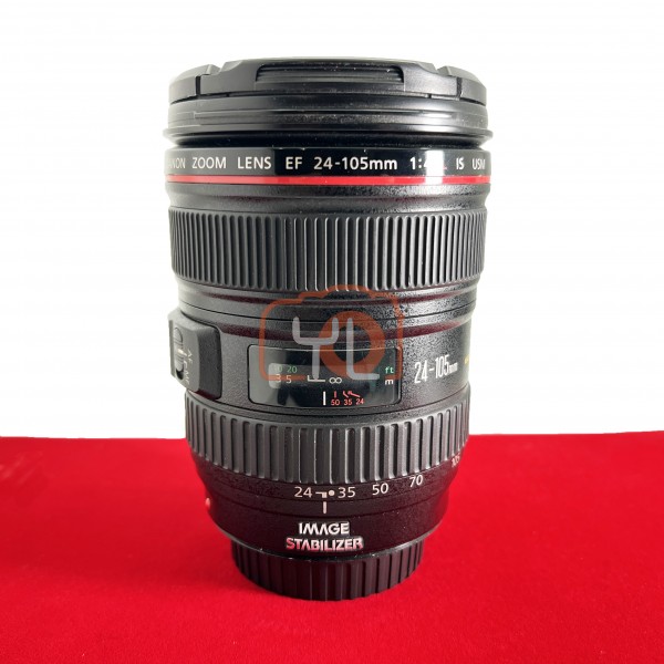 [USED-PJ33] Canon 24-105mm F4 L IS USM EF (No Lens Hood), 90% Like New Condition (S/N: 5749924)