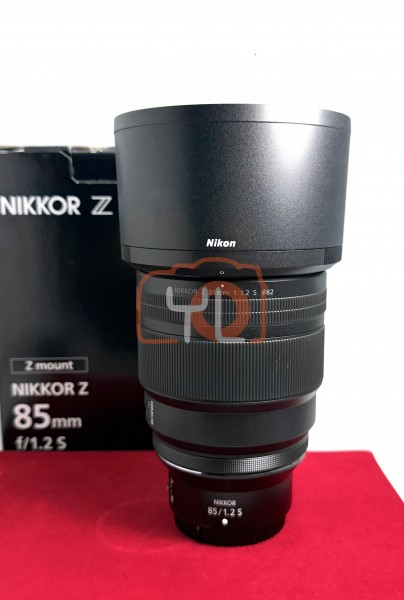 [USED-PJ33] Nikon 85mm F1.2 S Z, 95% Like New Condition (S/N:20004955)