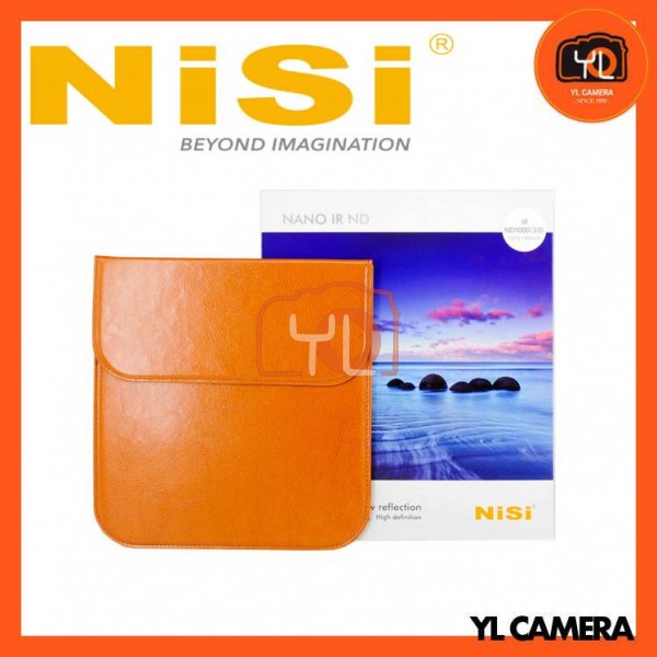 NiSi 180x180mm Nano IR Neutral Density filter – ND1000 (3.0) – 10 Stop
