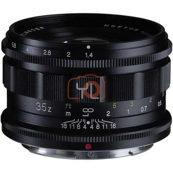 Voigtlander Nokton Classic 35mm f1.4 Lens - Nikon Z Mount