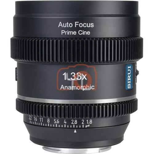 Sirui 20mm T1.8 1.33x S35 AF Anamorphic Lens (Nikon Z, Neutral Flares)