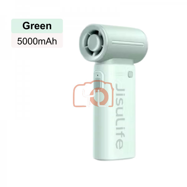 JisuLife Life9 5000mAh Handheld Fan - Green