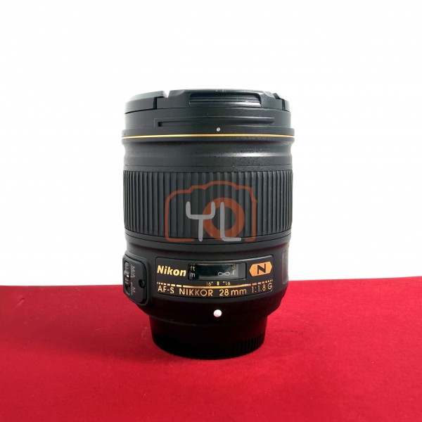 [USED-PJ33] Nikon 28mm F1.8G AFS ,95% Like New Condition (S/N:212381)