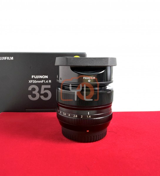 [USED-PJ33] Fujifilm 35mm F1.4 R XF, 95% Like New Condition (S/N:4EA01046)