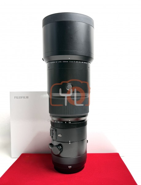 [USED-PJ33] Fujifilm GF 500mm F5.6 R LM OIS WR, 95% Like New Condition (S/N:46A00034)