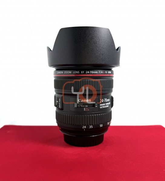 [USED-PJ33] Canon 24-70mm F4 L IS USM EF , 95% Like New Condition (S/N:9600011062 )