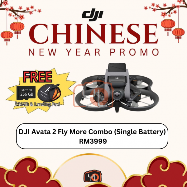 DJI Avata 2 FPV Drone with 1-Battery Fly More Combo