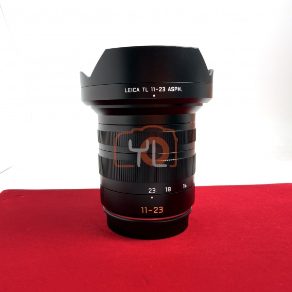 [USED-PJ33] Leica 11-23MM F3.5-4.5 Super Vario Elmar-TL, 95% Like New Condition (S/N:4421320)
