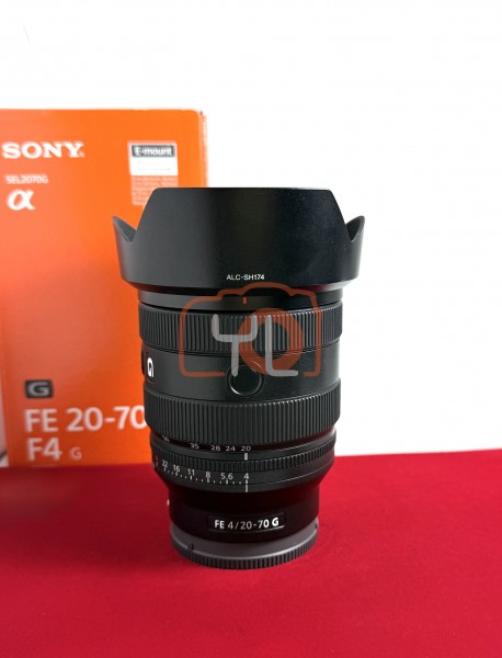 [USED-PJ33] Sony 20-70mm F4 G FE , 90% Like New Condition (S/N:1819481)