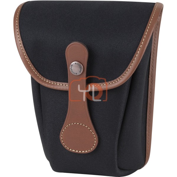 Billingham AVEA 8 Camera Pocket (Black FibreNyte with Tan Leather Trim, 1.1L)