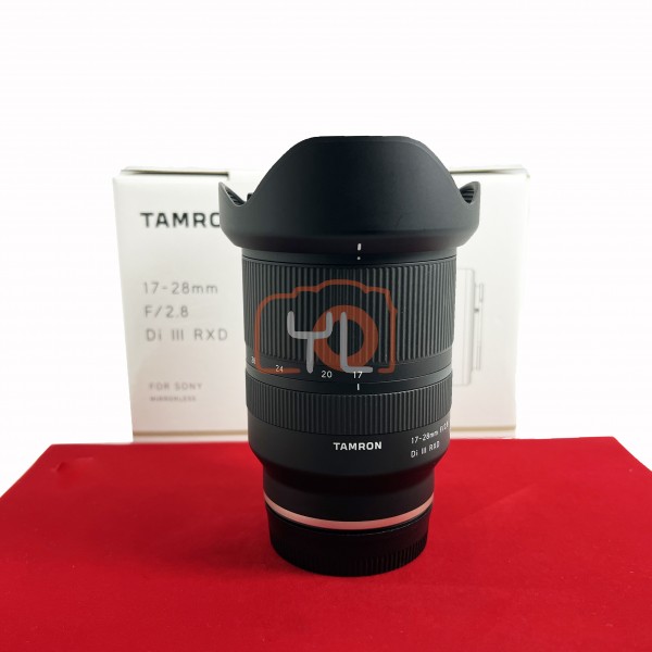 [USED-PJ33] Tamron 17-28mm F2.8 DI III RXD (Sony FE ), 95% Like New Condition (S/N:005640)