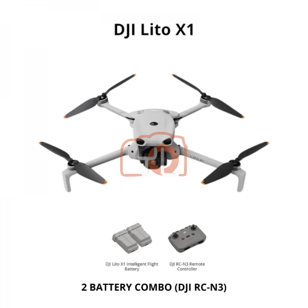 DJI Lito X1 - Two Battery Combo (DJI RC-N3)
