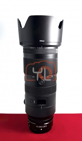 [USED-PJ33] Nikon 70-200mm F2.8 S VR Z, 95% Condition Like New (S/N:20108839)