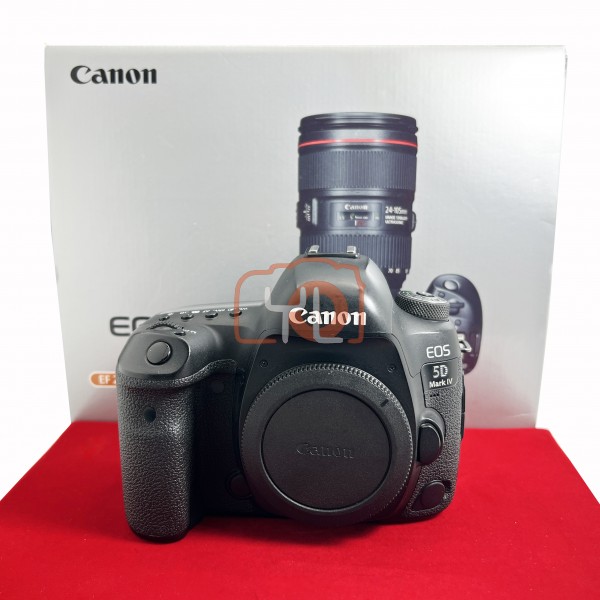 [USED-PJ33] Canon Eos 5D Mark IV Body (Shutter Count : 33K), 85% Like New Condition (S/N:058022000505)