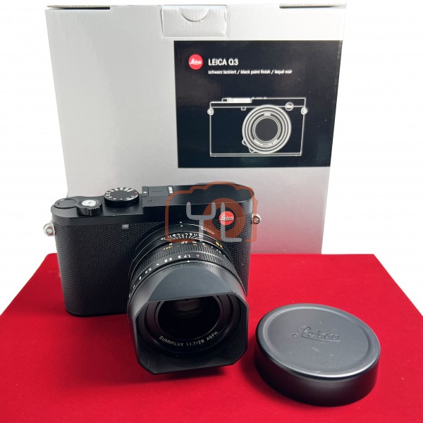 [USED-PJ33] Leica Q3 28mm Camera 19080, 90% Like New Condition (S/N:5711087)