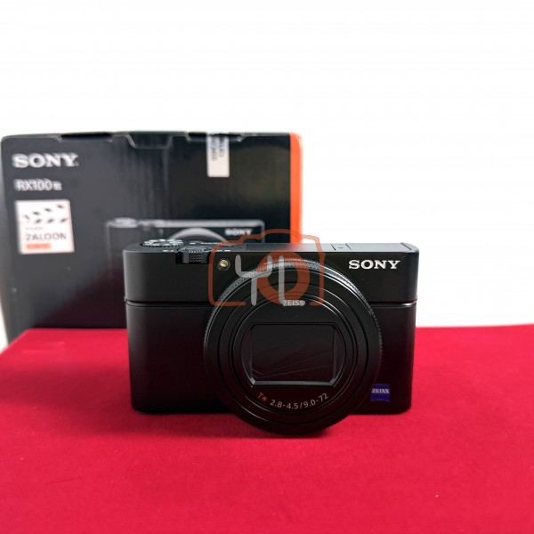 [USED PJ33] Sony RX100 Mark 7 / RX100VII Digital Compact Camera ,95% Like New Condition (S/N:4708441)