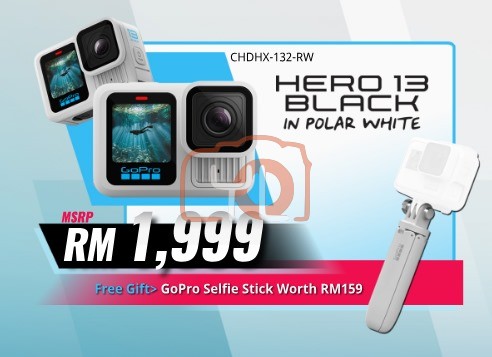 GoPro HERO13 Black in Polar White (Limited Edition) (June Promo)