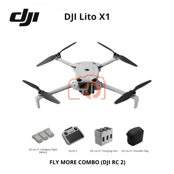DJI Lito X1 - Fly More Combo (DJI RC 2)