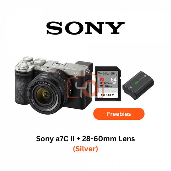 Sony a7C II + 28-60mm Lens (Silver) *PO