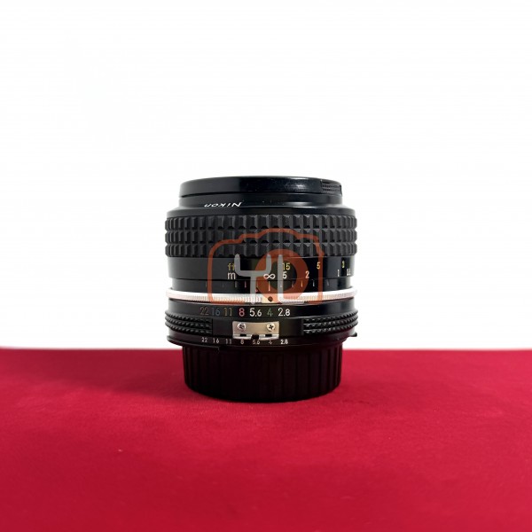 [USED-PJ33] Nikon 28mm F2.8 AI, 90% Like New Condition (S/N:612816)