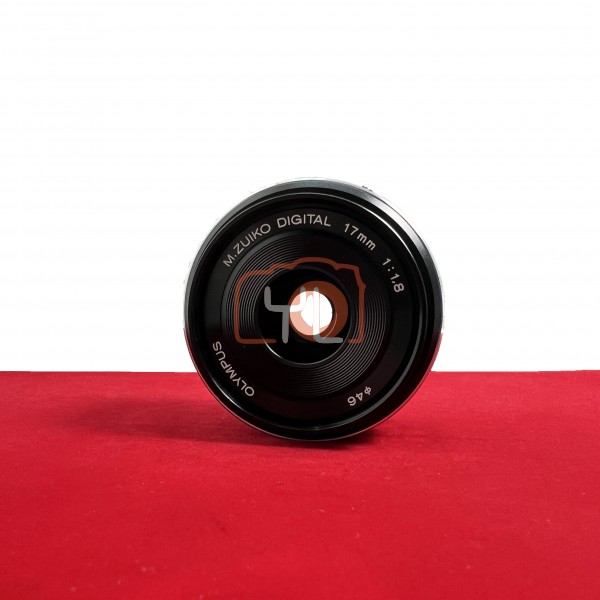 [USED-PJ33] Olympus 17mm F1.8 M.Zuiko (Black), 90% Like New Condition (S/N:ABT208261)