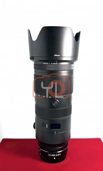 [USED-PJ33] Nikon 70-200mm F2.8 S VR Z, 95% Condition Like New (S/N:20045021)