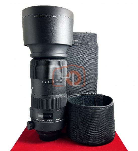 [USED-PJ33] Sigma 60-600mm F4.5-6.3 Sport DG HSM (Nikon F) , 98% Like New Condition (S/N:55169517)