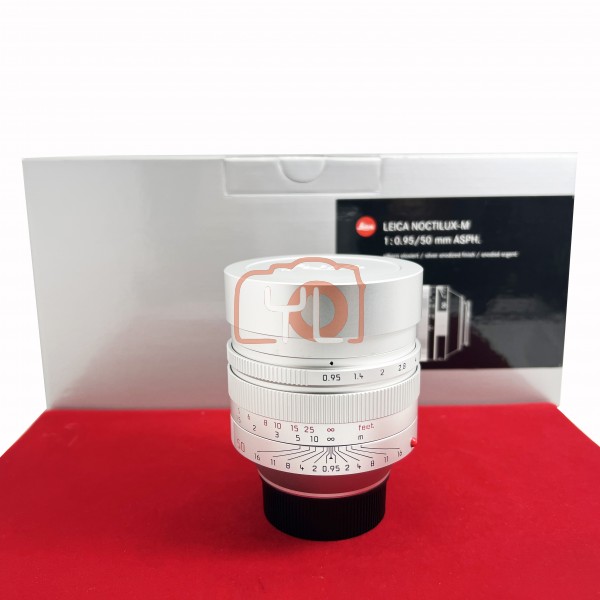 [USED-PJ33] Leica 50mm F0.95 Noctilux-M ASPH (Silver) 11667 , 95% Like New Condition (S/N:466047)