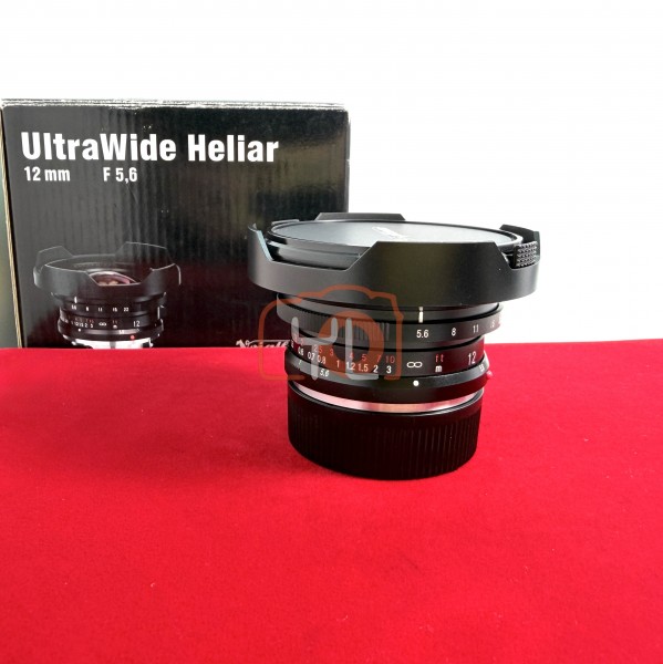 [USED-PJ33]  Voigtlander 12mm F5.6 Ultra Wide-Heliar ASPH VM (Leica M), 95% Like New Condition (S/N:18430642)