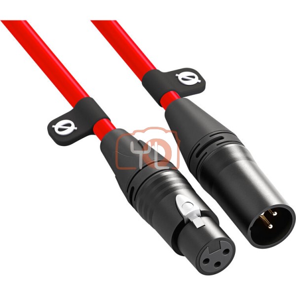 RODE XLR Male to XLR Female Cable (Red, 9.8')