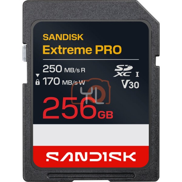 SANDISK Extreme PRO 256GB UHS-I SDXC Memory Card