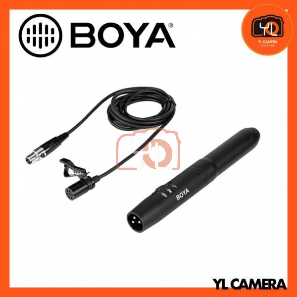 Boya BY-M11OD Professional Omni-Directional XLR Lavalier Microphone System