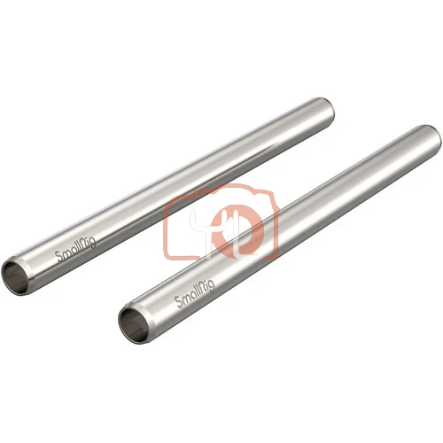 SmallRig 15mm Stainless Steel Rods (Pair, 8
