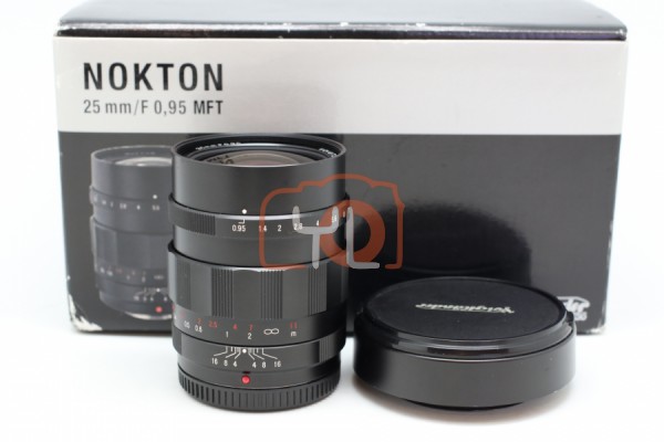 [USED-PUDU] Voigtlander Nokton 25mm F0.95 Lens for Micro Four.Thirds 95%LIKE NEW CONDITION SN:8141083