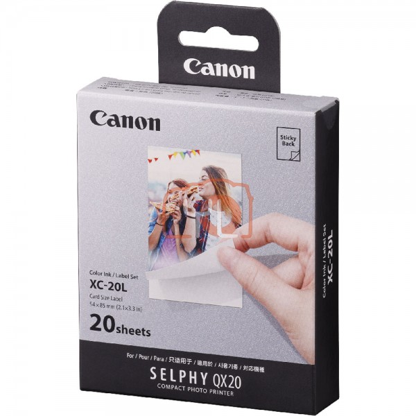 Canon XC-20L Ink/Paper Set For QX20