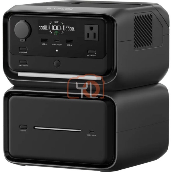 EcoFlow River 3 Max Plus Portable Power Station with EB600 Battery