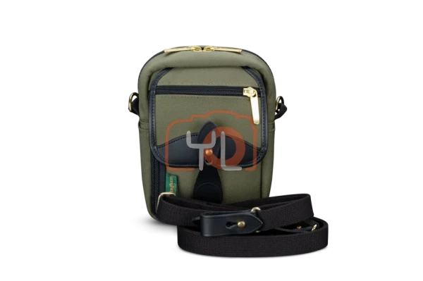 Billingham Compact Stowaway Camera Bag (Sage FibreNyte / Black Leather, 1.8)