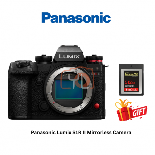 Panasonic Lumix S1R II Mirrorless Camera