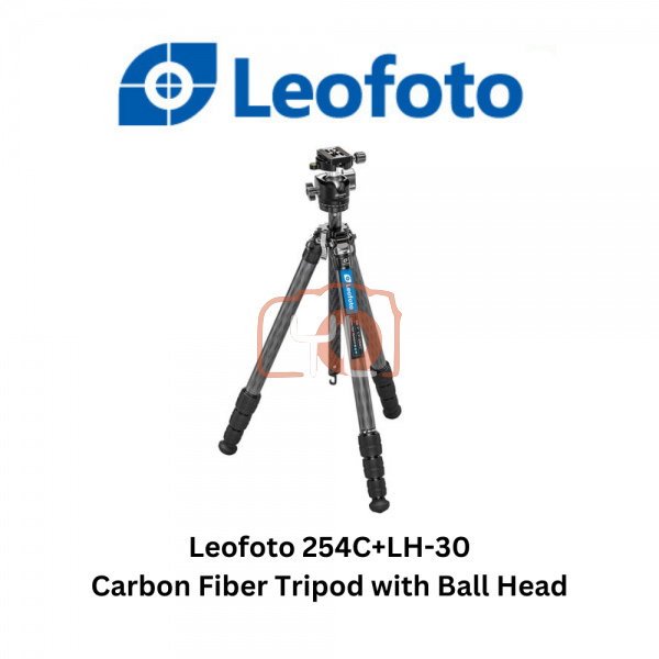 Leofoto 254C+LH-30 Carbon Fiber Tripod with Ball Head