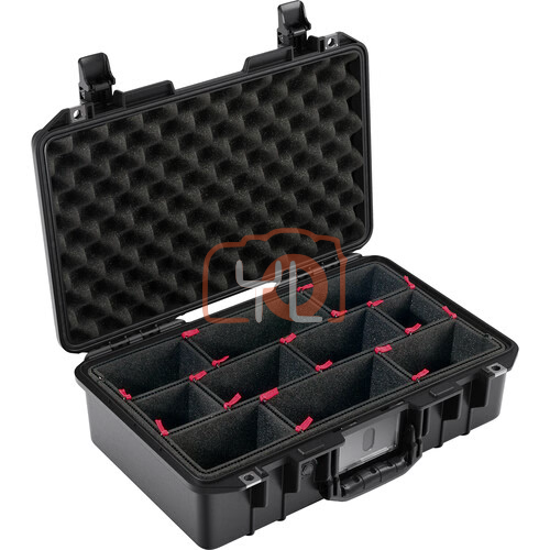 Pelican 1485 Air TP Hard Carry Case with TrekPack Divider Insert (Black)