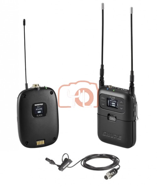 Shure SLXD15/UL4B  Portable Wireless System With SLXD1 Bodypack Transmitter And UL4B Lavalier Microphone